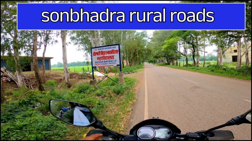 sonbhadra rural roads